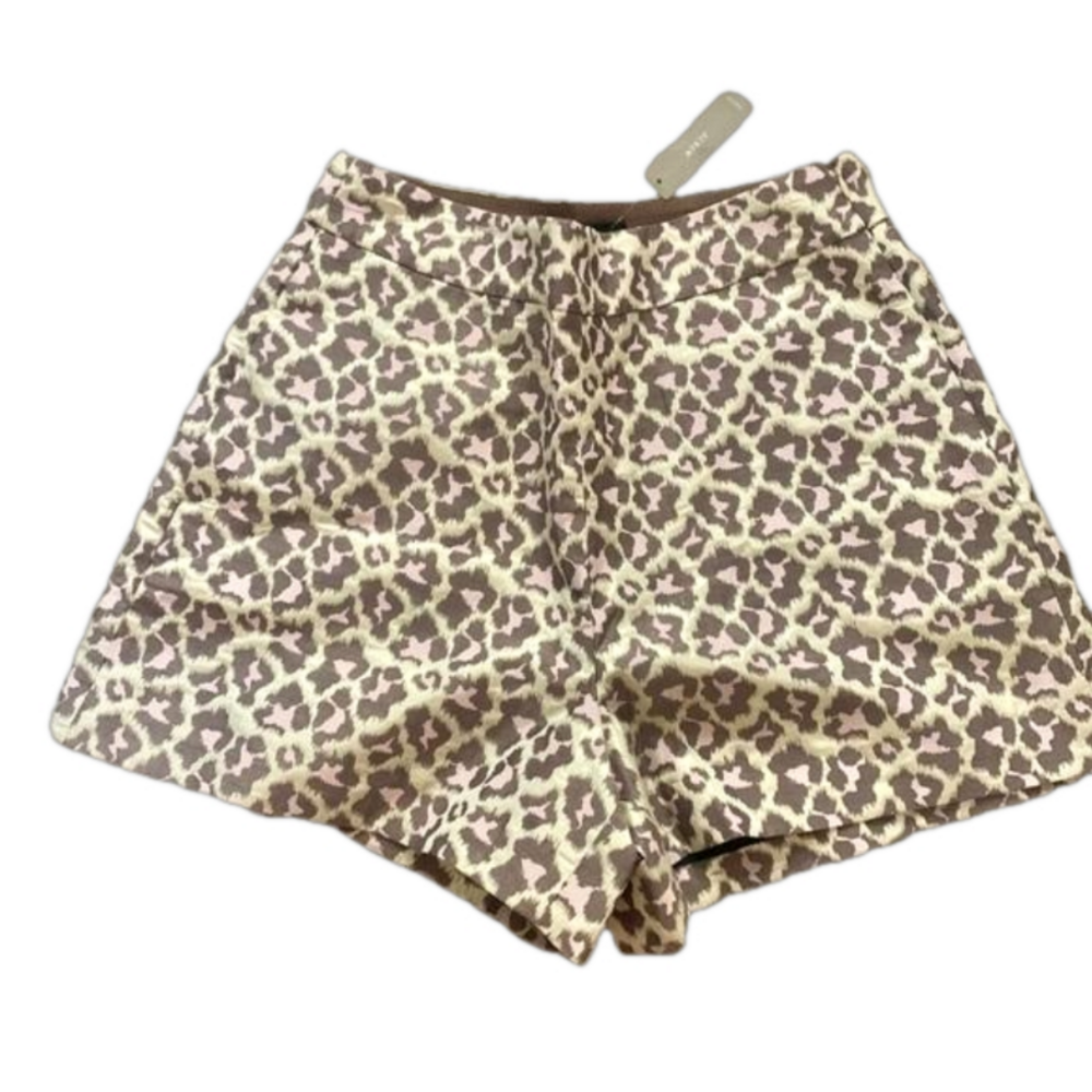 J.Crew Leopard Print Shorts